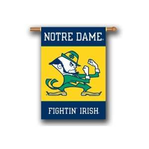  Notre Dame Fighting Irish Premium 28 x 40 Two Sided 
