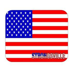  US Flag   Strongsville, Ohio (OH) Mouse Pad Everything 