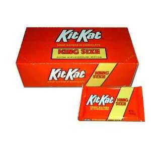 Kit Kat King Size Candy Bars (24 count)  Grocery & Gourmet 