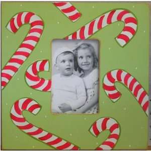  Candy Canes Picture Frame Baby