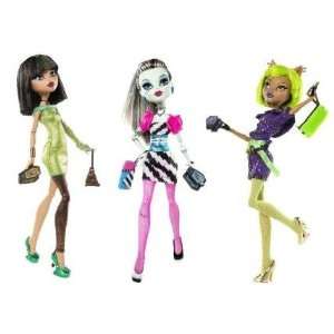  Monster High Dawn of the Dance Set of 3  Cleo de Nile 