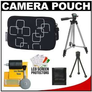  Lowepro Melbourne 10 Digital Camera Pouch / Case (Black 