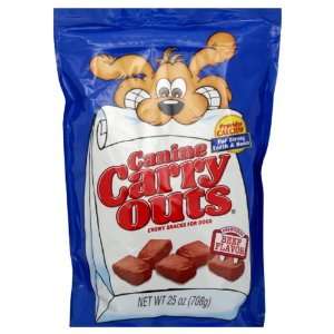 Canine Carry Outs Chewy Snacks, for Dogs, Delicious Beef Flavor 25oz 