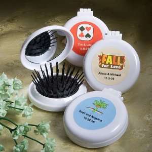   , Personalized Expressions Collection brush mirror compact favors