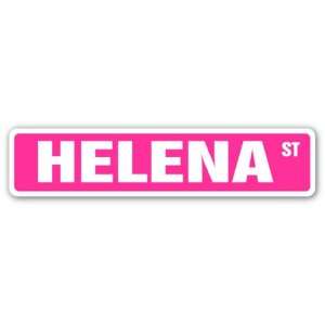  HELENA Street Sign name kids childrens room door bedroom 