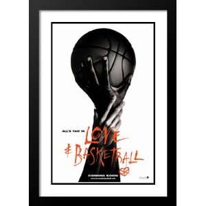  Love and Basketball 32x45 Framed and Double Matted Movie 