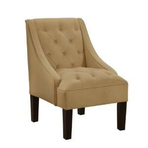  Skyline Furniture A 79 1VHNY Tufted Swoop Arm Chair 