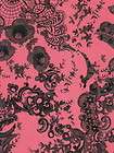 Decopatch Decoupage Paper Mache Pink Black Toile #442