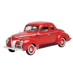   Hard Top (1940, 118, Red) diecast car model american classic design