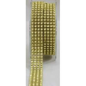  Gold Diamond Ribbon   3 Yards Arts, Crafts & Sewing