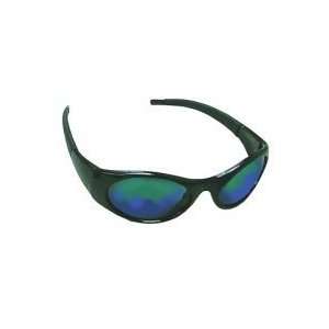  Stingers High Impact Safety Glasses   Black Frames/Blue 