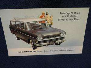 1960 Rambler Super Cross Country Station Wagon  