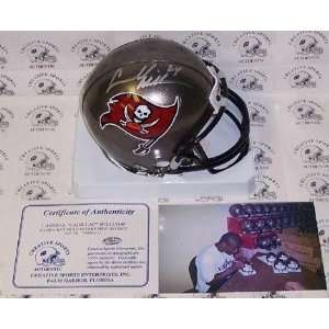 Carnell Williams Autographed Tampa Bay Buccaneers Mini Football Helmet