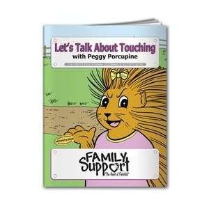  CB264    Coloring Book   Lets Talk About Touching with Peggy 