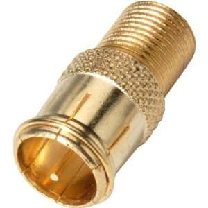 Sterene 200 104 25 Gold Plated F Connector Quick Disconnect Adapter