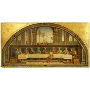  Last Supper Plaque by Perugino