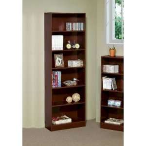  6 Tier Modern Style Storage Bookcase Cabinet With Six 