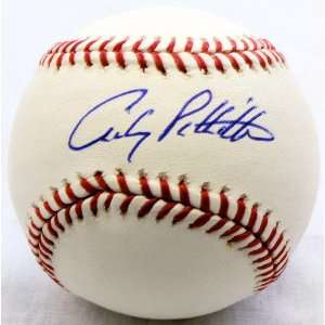  Andy Pettitte Signed Baseball   JSA   Autographed 