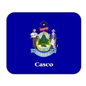  US State Flag   Casco, Maine (ME) Mouse Pad Everything 