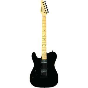  Schecter PT Electric Guitar (Gloss Black, Left Handed 