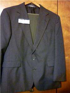 Mens HAGGAR 44L Jacket Christopher Cannes 36/32 Suit  