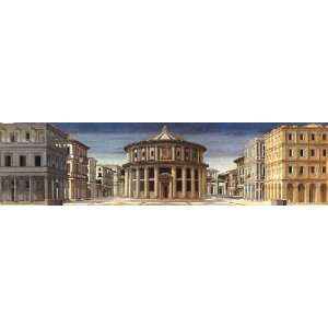   painting name Ideal City, by Piero della Francesca