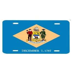  Delaware State Flag Vanity Auto License Plate Automotive