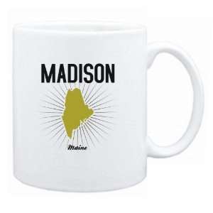   Madison Usa State   Star Light  Maine Mug Usa City