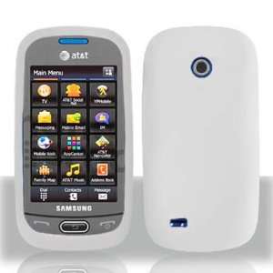   Samsung Eternity II A597 Cell Phone Trans. Clear Silicon Skin Case