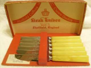 ANTIQUE ST.THOMAS & CO. SHEFFIELD CROWN QUALITY CUTLERY  