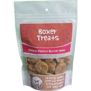 Boxer Dog Treats Organic Peanut Butter Apple