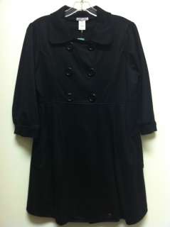 Celine Black Cape Coat Double Breasted Jacket   M  