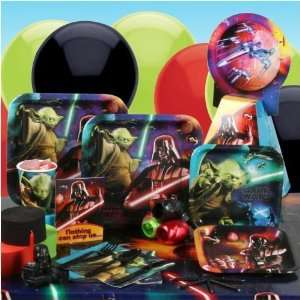  Star Wars 3D Feel the Force Deluxe Party Kit with 8 Favor 