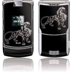  Tattoo Tribal Lion skin for Motorola RAZR V3 Electronics