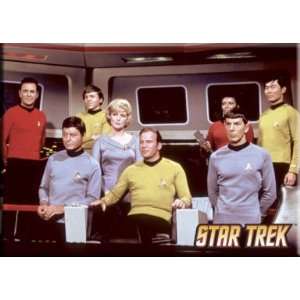 Star Trek Cast on Bridge Magnet 29452ST 