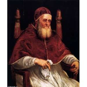   38 inches   Portrait of Pope Julius  