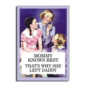  MOMMY KNOWS BEST   Humorous Talk Bubbles Mothers Day 