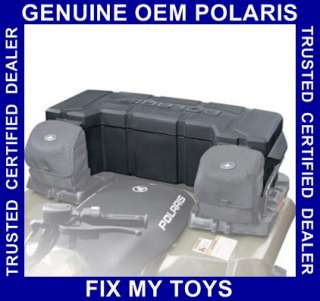OEM 09 10 Polaris Sportsman 500 HO 800 EFI Lock & Ride Rear Cargo Rack 