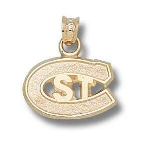  St. Cloud State Huskies 10K Gold C & ST Pendant 