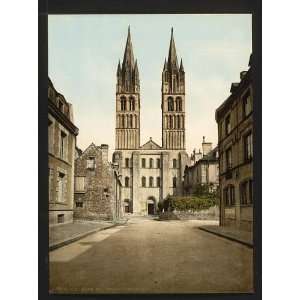  St. Etienne church, Caen, France,c1895