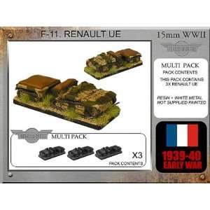  Forged in Battle (15mm WWII) Renault UE (4) Toys & Games