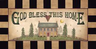 God Bless This Home Linda Spivey Framed Picture Print  