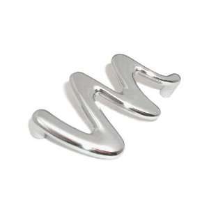  Top knobs   nouveau   96mm squiggly pull in polished 