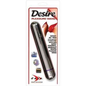  Desire 8in pleasure wand   silver