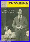 Playbill + Silent Night Lonely Night + Henry Fonda ,