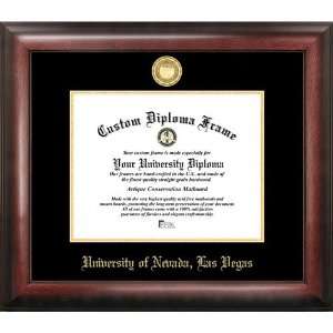  University of Nevada, Las Vegas Gold Embossed Diploma 