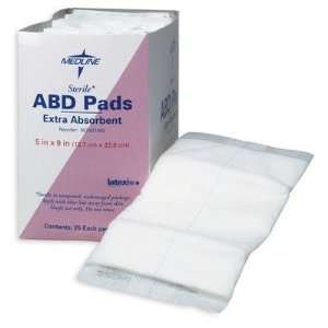   Abdominal Pad NON2145 Size / Quantity 10 x 30 / Case of 50 Health
