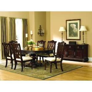  HOMELEGANCE 1404 72 CENTINELA COLLECTION PEDESTAL DINING 