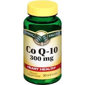 Spring Valley   Co Q 10, Q Sorb 300 mg, 30 Softgels, COQ 10