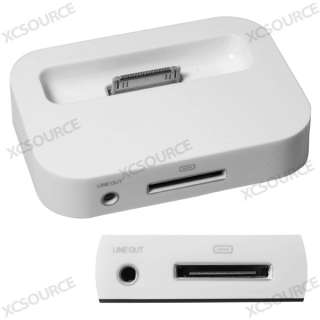 in 1 Dock + EU Wall + Car Charger + 1/2/3M Cable For iPod iPhone 3Gs 